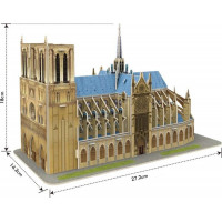 CUBICFUN 3D puzzle Katedrála Notre-Dame 53 dielikov