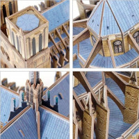 CUBICFUN 3D puzzle Katedrála Notre-Dame 53 dielikov