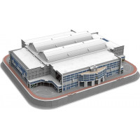 STADIUM 3D REPLICA 3D puzzle Štadión GelreDome - FC Vitesse 82 dielikov