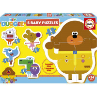 EDUCA Baby puzzle Hey Duggee 5v1 (3-5 dielikov)