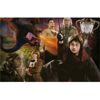 EDUCA Miniatúrne puzzle Harry Potter 1000 dielikov