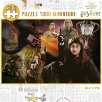 EDUCA Miniatúrne puzzle Harry Potter 1000 dielikov