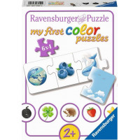 RAVENSBURGER Moje prvé puzzle Naučme sa farby 6x4 dieliky