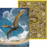 CUBICFUN Obojstranné puzzle vo vajci National Geographic: Pterosaur 63 dielikov