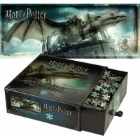 NOBLE PARTNERS Panoramatické puzzle Harry Potter: Útek od Gringottových 1000 dielikov