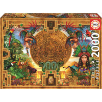 EDUCA Puzzle Aztécko-Mayské prepojenie 2000 dielikov