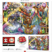 EDUCA Puzzle Čarodejníkove kúzlo 1500 dielikov