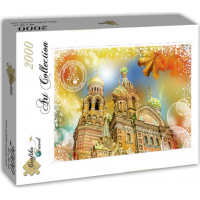 GRAFIKA Puzzle Cesta okolo sveta: Rusko 2000 dielikov