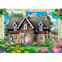 RAVENSBURGER Puzzle Chalúpka na kopci 1000 dielikov