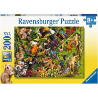 RAVENSBURGER Puzzle Dažďový prales XXL 200 dielikov