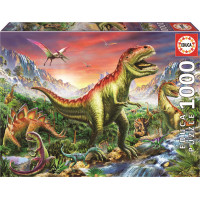 EDUCA Puzzle Jurský les 1000 dielikov
