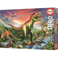 EDUCA Puzzle Jurský les 1000 dielikov