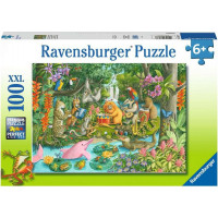 RAVENSBURGER Puzzle Kapela dažďového pralesa XXL 100 dielikov