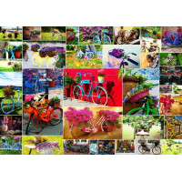 GRAFIKA Puzzle Koláž: Kolesá 1500 dielikov