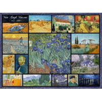 GRAFIKA Puzzle Koláž - Vincent Van Gogh 2000 dielikov