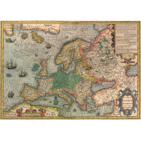 EDUCA Puzzle Mapa Európy 1000 dielikov