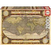 EDUCA Puzzle Mapa sveta 2000 dielikov