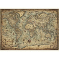 EDUCA Puzzle Mapa sveta 3000 dielikov