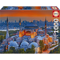 EDUCA Puzzle Modrá mešita, Istanbul 1000 dielikov