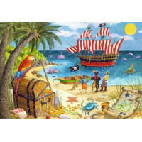 RAVENSBURGER Puzzle Piráti a morské víly 2x24 dielikov