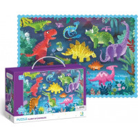 DODO Puzzle Planéta dinosaurov 100 dielikov