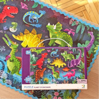 DODO Puzzle Planéta dinosaurov 100 dielikov