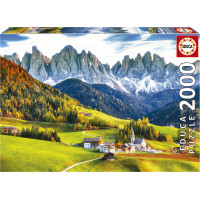 EDUCA Puzzle Jeseň v Dolomitoch 2000 dielikov