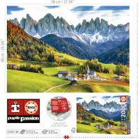 EDUCA Puzzle Jeseň v Dolomitoch 2000 dielikov