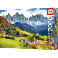 EDUCA Puzzle Jeseň v Dolomitoch 2000 dielikov