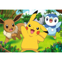 RAVENSBURGER Puzzle Pokémon 2x24 dielikov