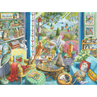 RAVENSBURGER Puzzle Pozorovanie vtáčikov XL 750 dielikov