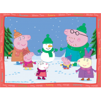 RAVENSBURGER Puzzle Prasiatko Pepina: Ročné obdobie 4v1 (12, 16, 20, 24 dielikov)