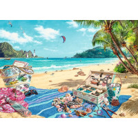 RAVENSBURGER Puzzle Zberateľ mušlí 1000 dielikov