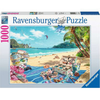 RAVENSBURGER Puzzle Zberateľ mušlí 1000 dielikov