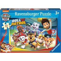 RAVENSBURGER Puzzle Tlapková patrola: Silná jednotka 35 dielikov