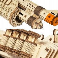 ROBOTIME Roker 3D drevené puzzle Brokovnica Terminator M870 172 dielikov