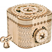 ROBOTIME Roker 3D drevené puzzle Trezor 158 dielikov