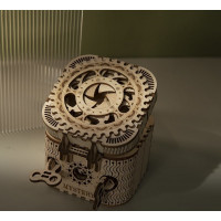 ROBOTIME Roker 3D drevené puzzle Trezor 158 dielikov