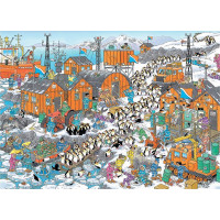 JUMBO Puzzle JvH Expedícia na Južný pól 1000 dielikov
