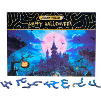 Puzzle Happy Halloween: Strašidelný zámok 468 dielikov