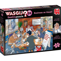 JUMBO Puzzle WASGIJ Destiny 24: Zvyčajná práca! 1000 dielikov