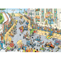 JUMBO Puzzle JvH Závod minikár 1000 dielikov