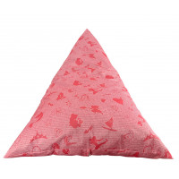Sedací vak triangle Princezné - ružový