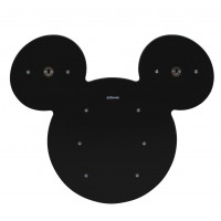 Detská polička Mickey Mouse - čierna