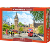 CASTORLAND Puzzle Hektické londýnske ráno 1000 dielikov