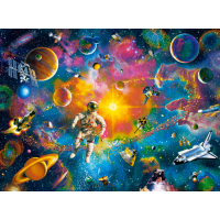 CASTORLAND Puzzle Kozmonaut vo vesmíre 2000 dielikov