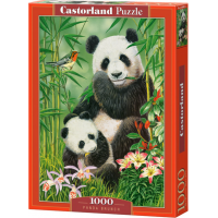 CASTORLAND Puzzle Pandí brunch 1000 dielikov