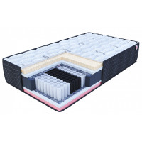 Taštičkový multipocketový matrac COMFORTER 200x80x24 cm - latex/pamäťová pena