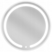 Okrúhle zrkadlo MEXEN ROSE 60 cm - s LED podsvietením a vyhrievaním, 9810-060-060-611-00