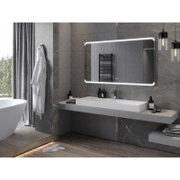 Obdĺžnikové zrkadlo MEXEN NIDA 140x80 cm - s LED podsvietením a vyhrievaním, 9806-140-080-611-00